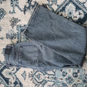 We The Free People High Waist Baggy Denim Jeans Sz 25